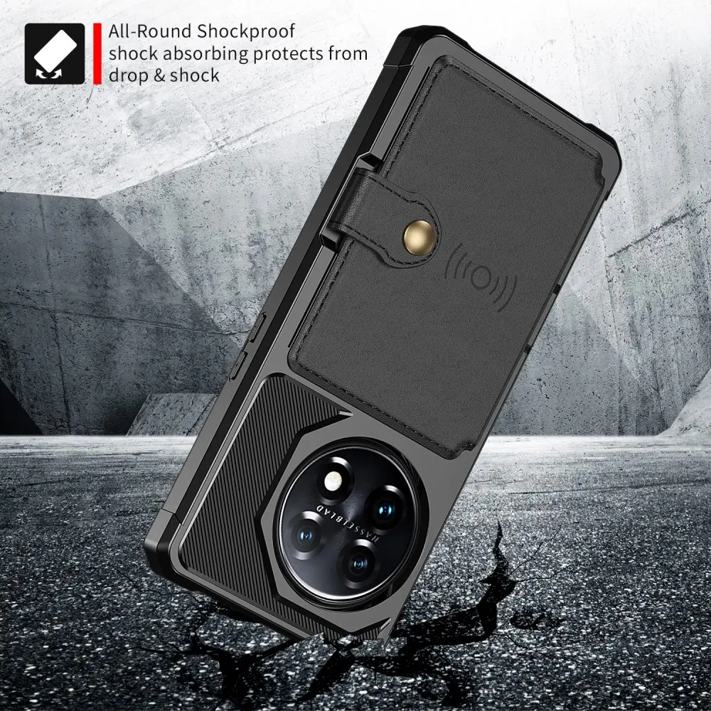 Tough Multi-slot Case  OnePlus 11 Svart