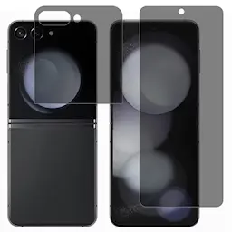 Privacy Skærmbeskytter indre + ydre skærm Samsung Galaxy Z Flip 7