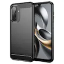 Samsung Galaxy A17 Cover TPU Brushed Sort