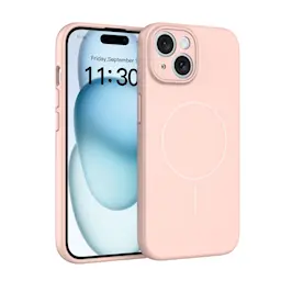 MagSafe-skal SoftArmor iPhone 15 Rosa