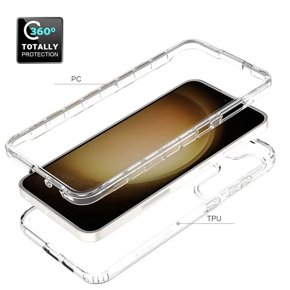 Full Cover Skal Samsung Galaxy S24 Genomskinlig