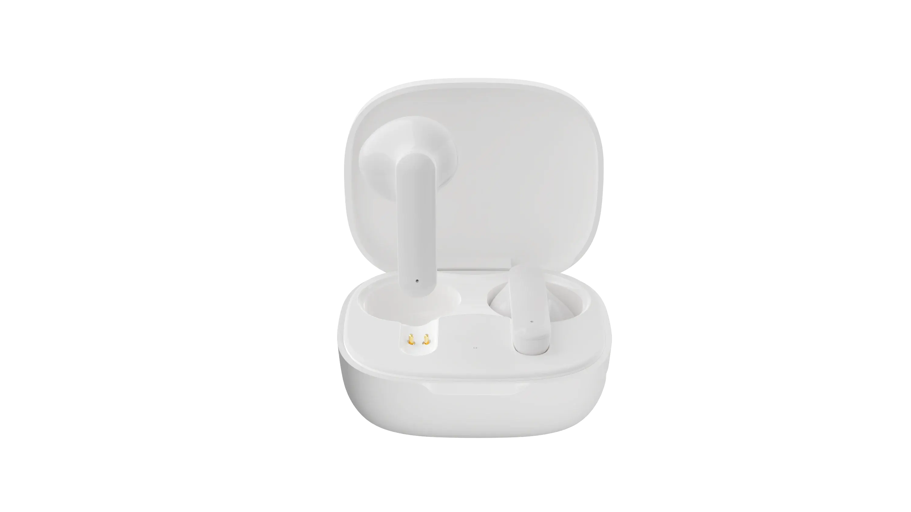 True Wireless in-ear hörlurar vit