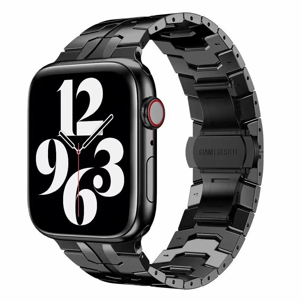 Race Stainless Steel Bracelet  Apple Watch Series 10 46mm Black