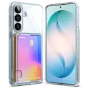 Samsung Galaxy S26 Fusion cover med kortholder, Clear