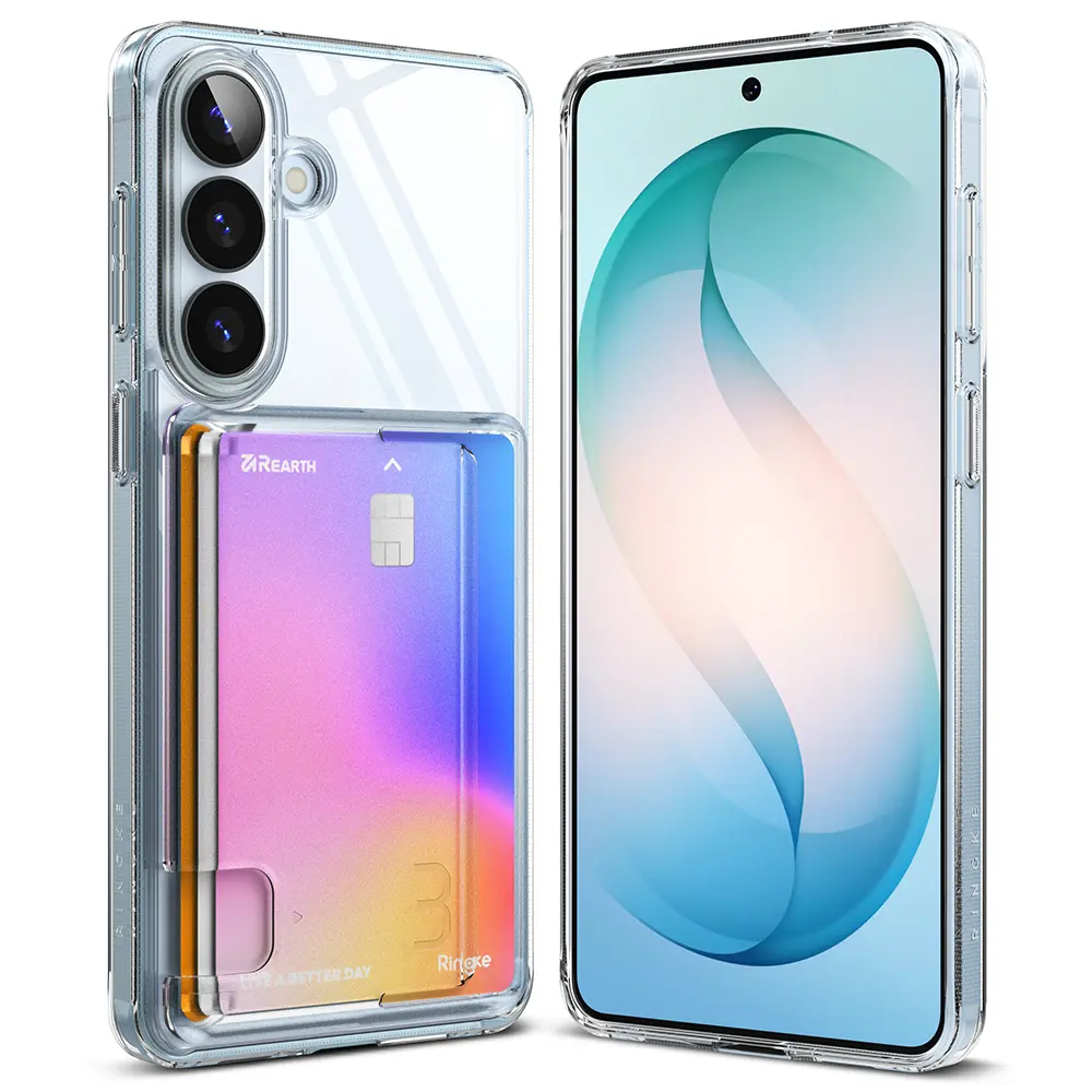 Samsung Galaxy S26 Fusion cover med kortholder, Clear