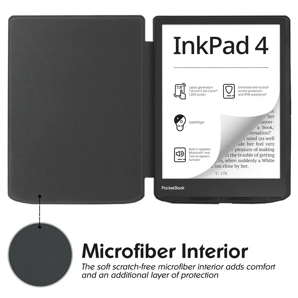 Fodral PocketBook InkPad Color 2 Svart