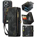 Multi-slot Mobiltaske iPhone 15 Pro Grå