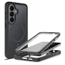 Full Protection Magnetic Case Samsung Galaxy S26 Sort/gennemsigtig