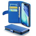 Ægte Læderetui iPhone 17 Blå