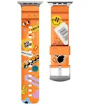 Rubber One Bold Band Apple Watch Series 8 45mm Abyss Green