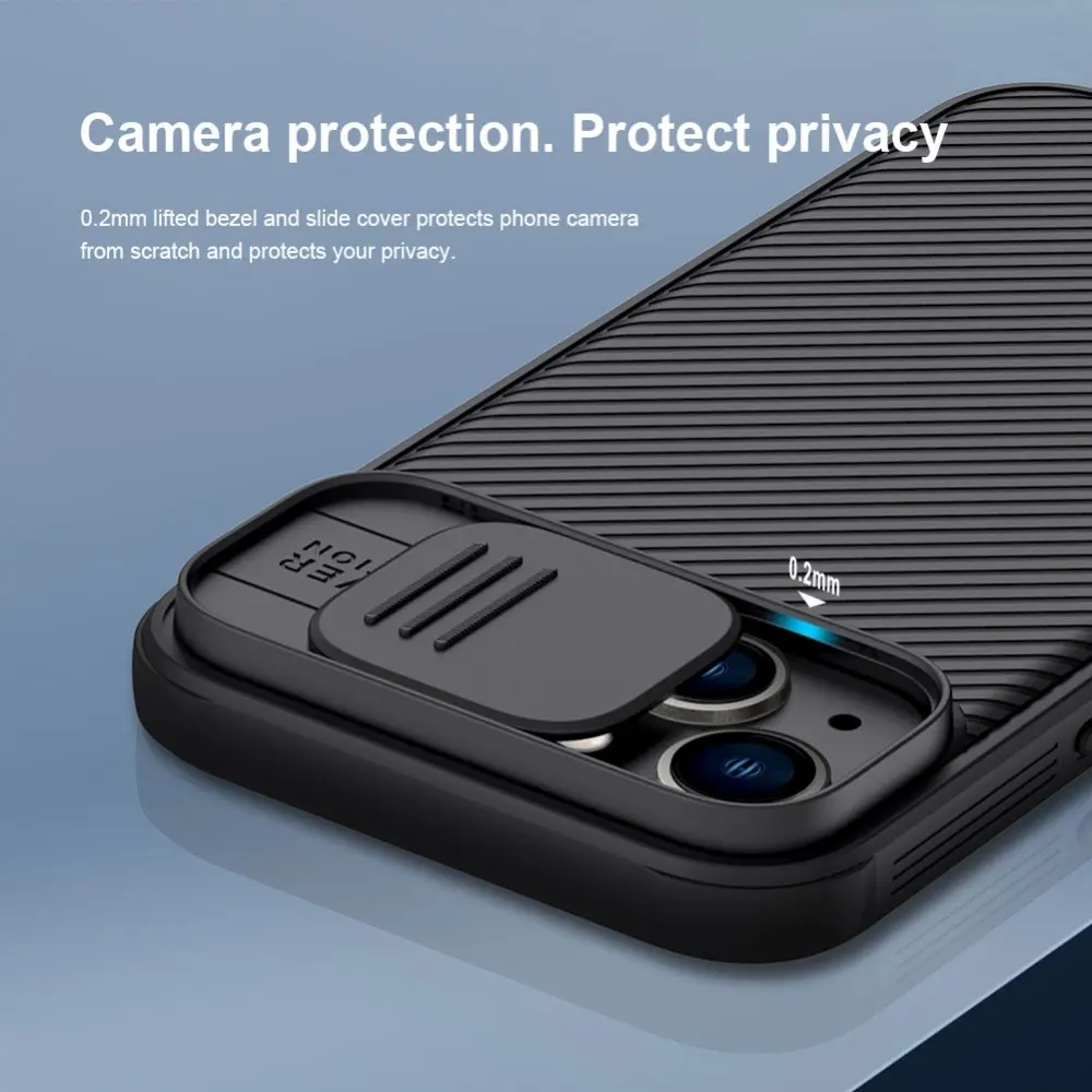 CamShield Skal iPhone 14 Svart