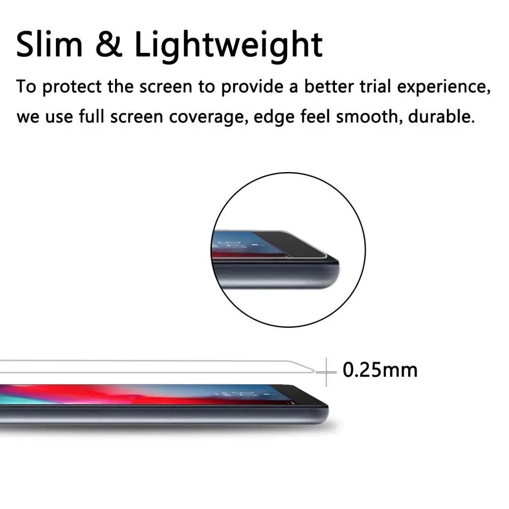 Härdat Glas 0.3mm Skärmskydd Apple iPad Pro 12.9 4th Gen (2020)