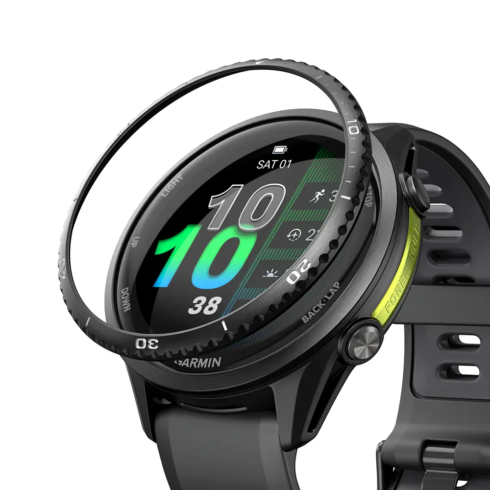 Bezel Styling Garmin Forerunner 970 Svart