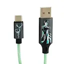 Light Up Kabel USB-A till USB-C 1.2m, Harry Potter
