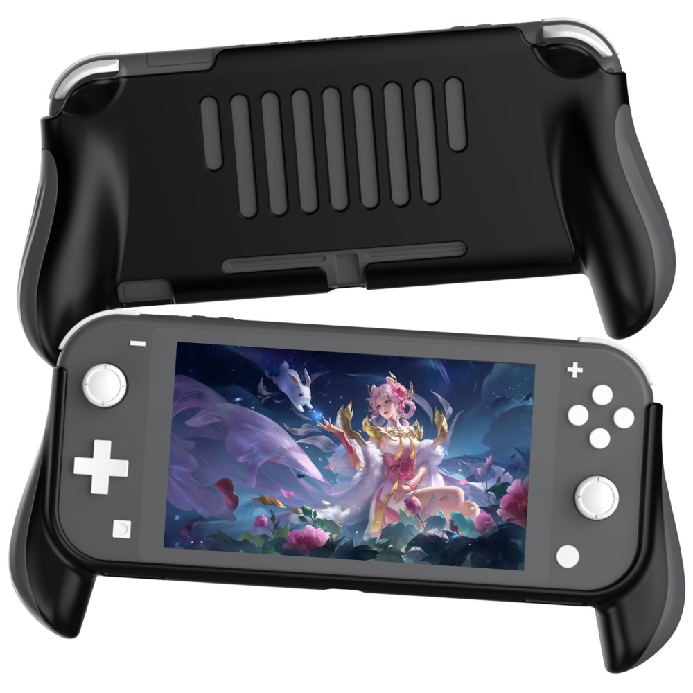 Switch Lite TPU-skal med ergonomiska handtag