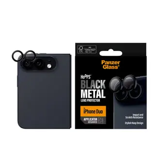 iPhone Duo Hoops Camera Lens Protector Svart
