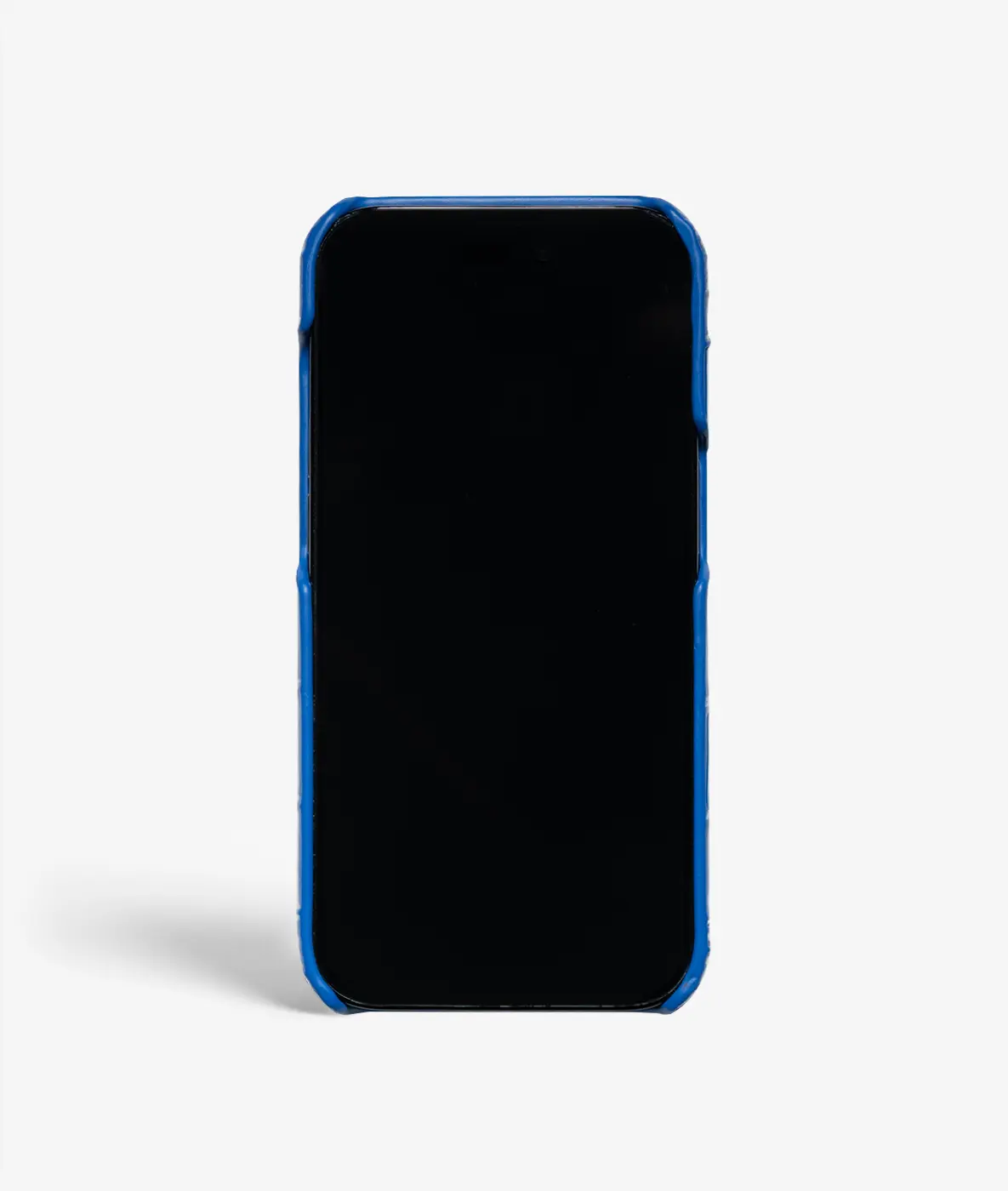 Skal iPhone 14 Pro Croco Blå