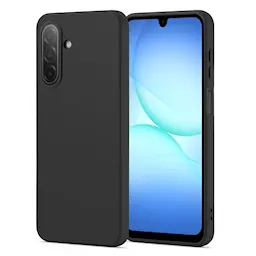 Samsung Galaxy A17 Mobilcover i TPU, Sort