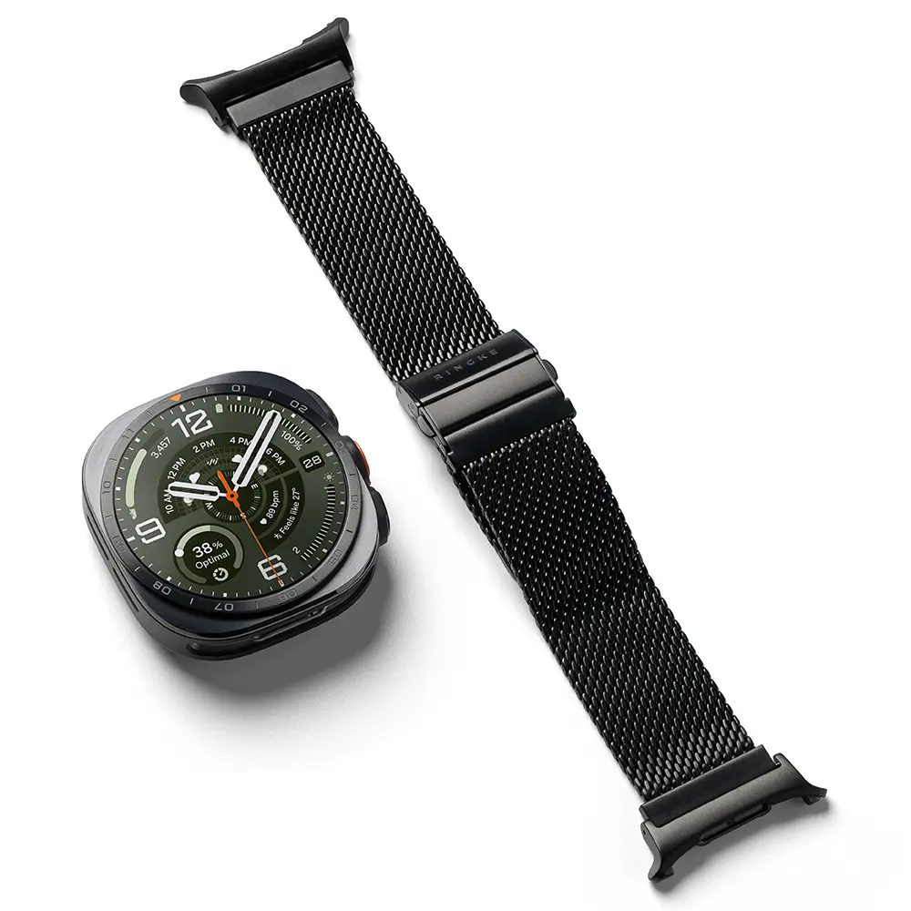 Samsung Galaxy Watch Ultra 47mm Armband Metal One Mesh, Black