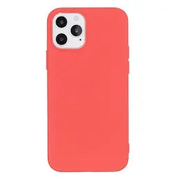 iPhone 12/iPhone 12 Pro Mobilcover i TPU, Rød
