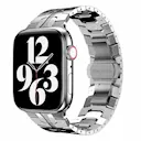 Race Stainless Steel Bracelet Apple Watch 44mm Silver