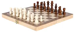 Skak i træ - 29.5 x 29.5 cm