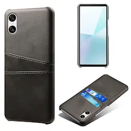 Card Slots Case Sony Xperia 10 VI Svart