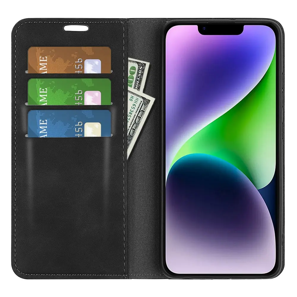 iPhone 15 Plus Slim Mobilfodral Svart