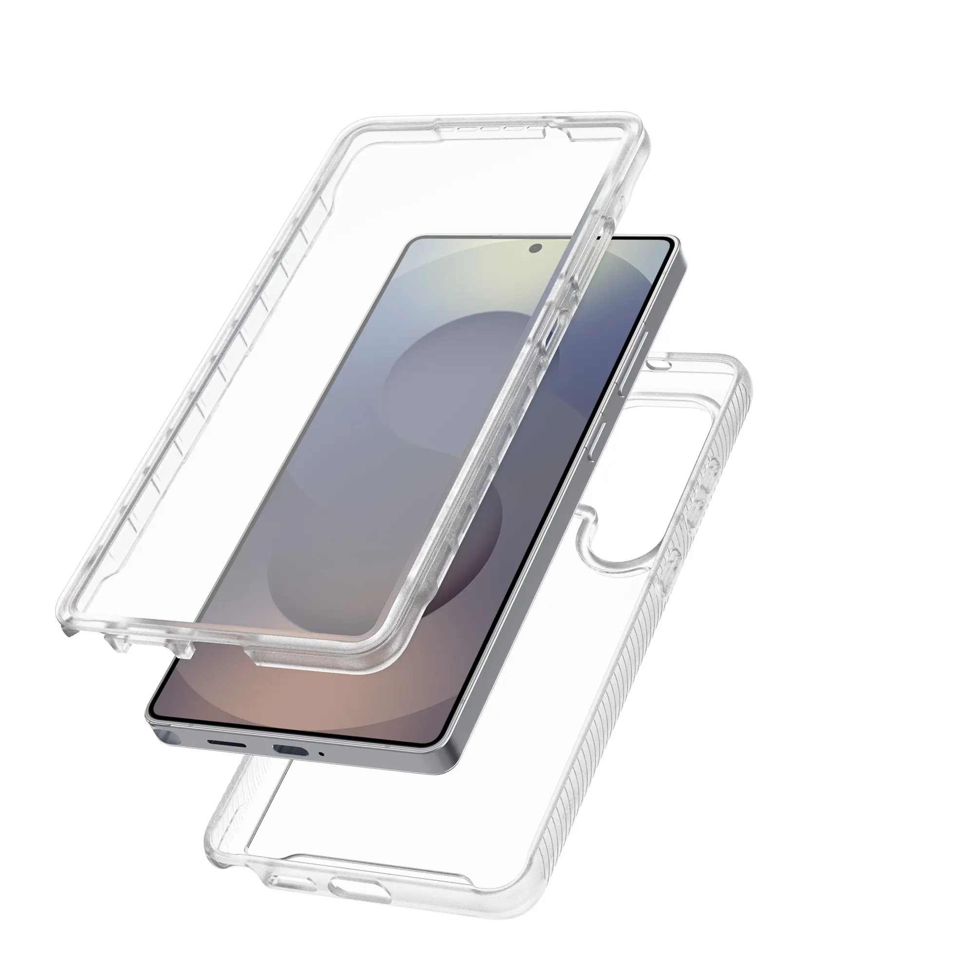 Full Protection Case Samsung Galaxy S25 Ultra Genomskinlig
