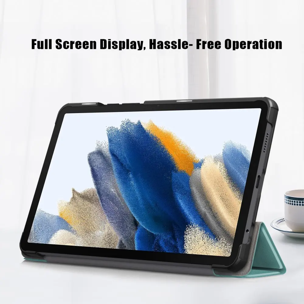 Fodral Tri-fold Samsung Galaxy Tab A9 Turkos