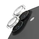 iPhone 17 Hoops Camera Lens Protector Glitter Silver