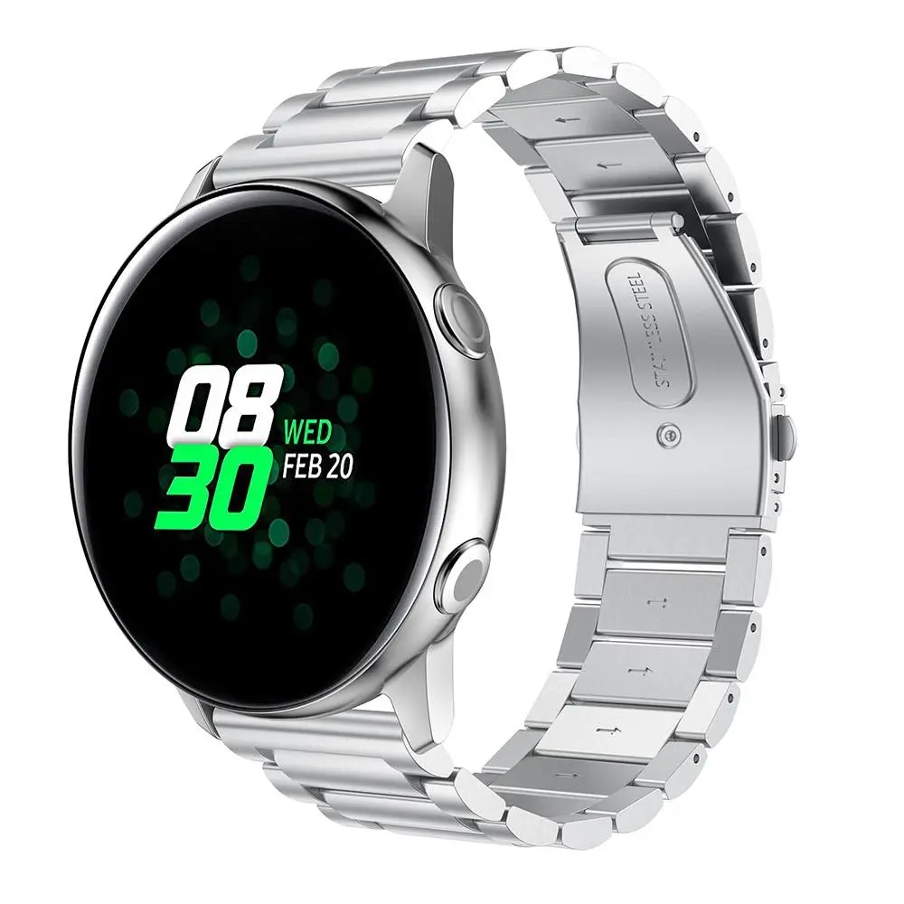 Metalarmbånd Samsung Galaxy Watch Active Sølv