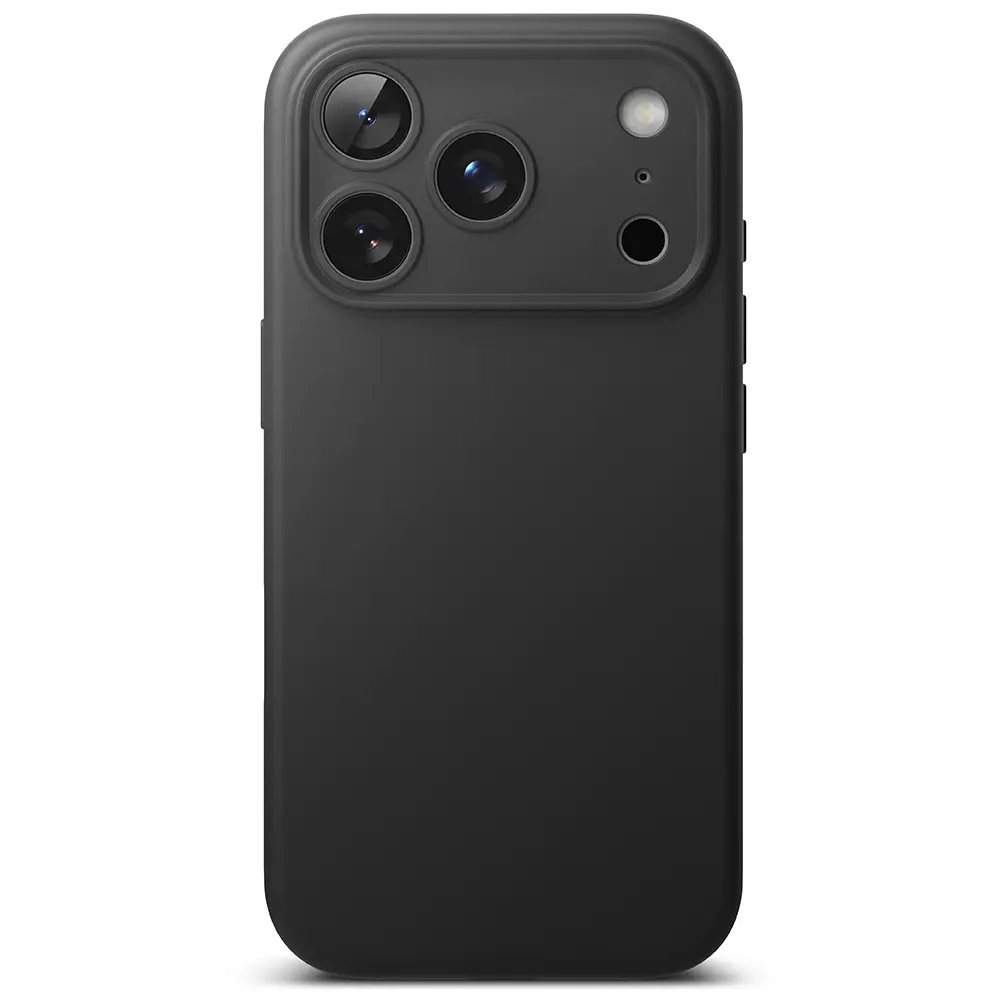 Silicone Magnetic Case iPhone 17 Pro Black