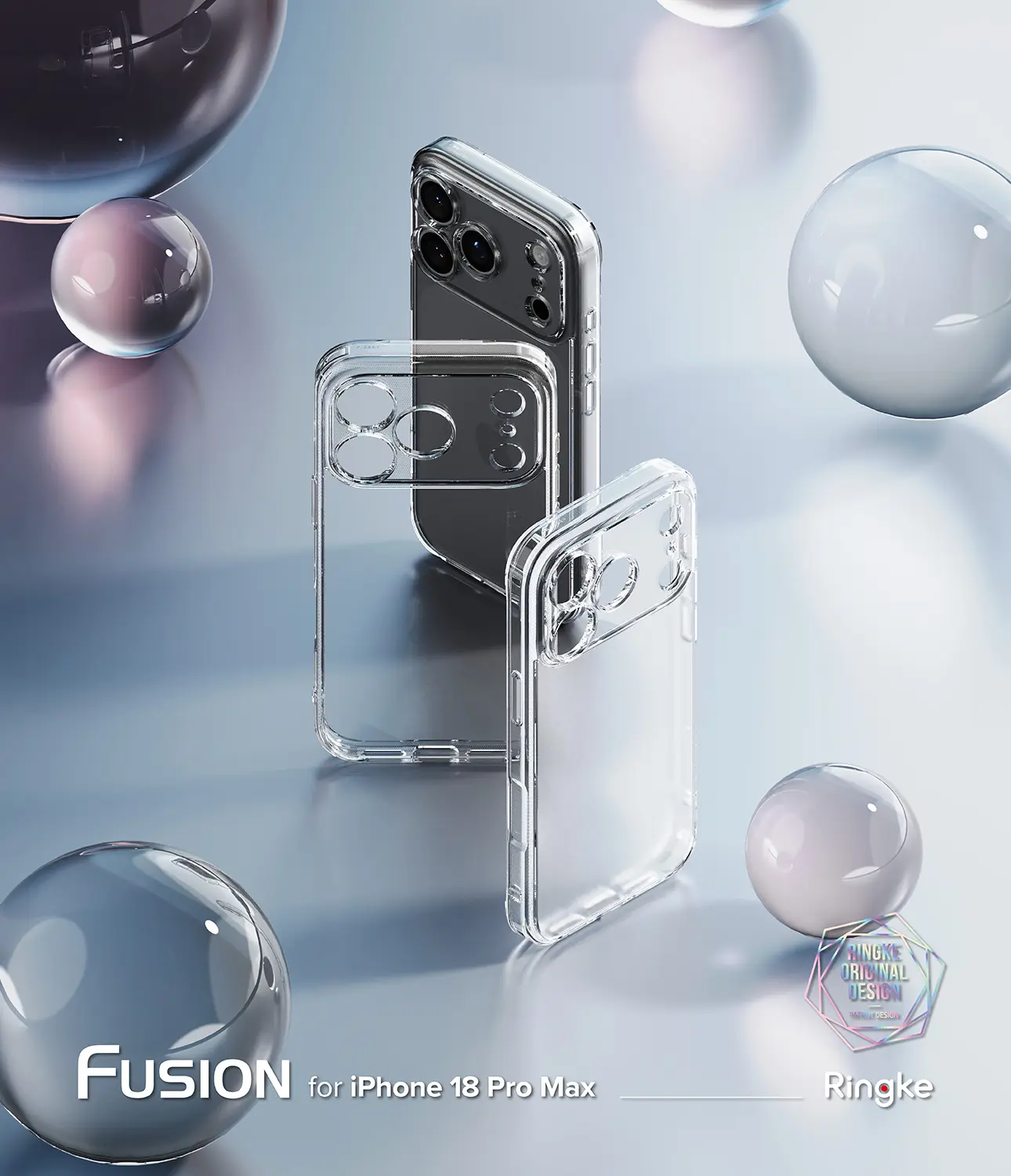 Fusion Case iPhone 18 Pro Max Clear