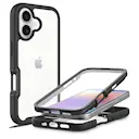 Full Protection Case iPhone 17 Sort/gennemsigtig