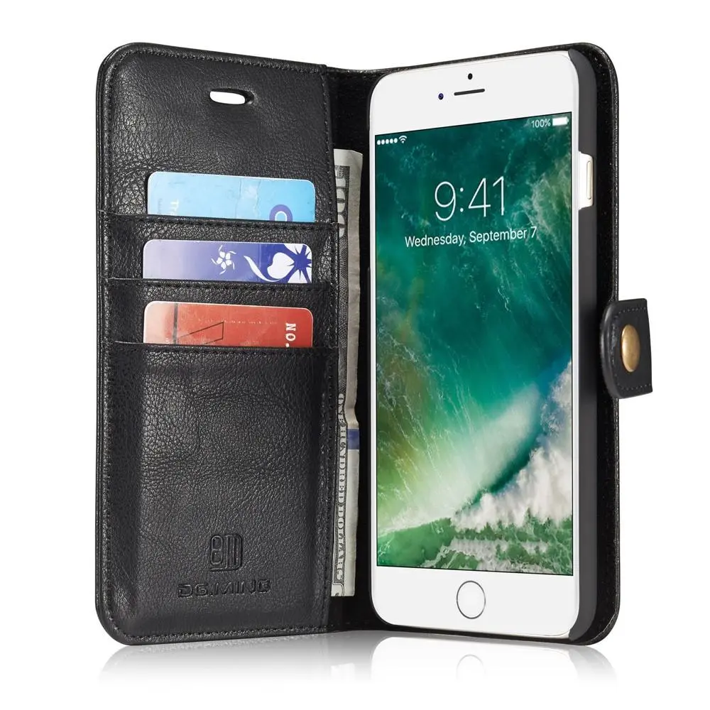 Magnet Wallet iPhone 7 Plus/iPhone 8 Plus Black