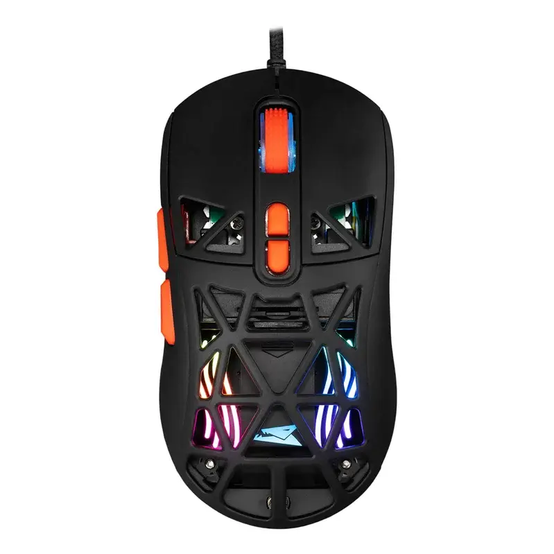 Gamingmus Seal 7D 12.800 dpi, Svart
