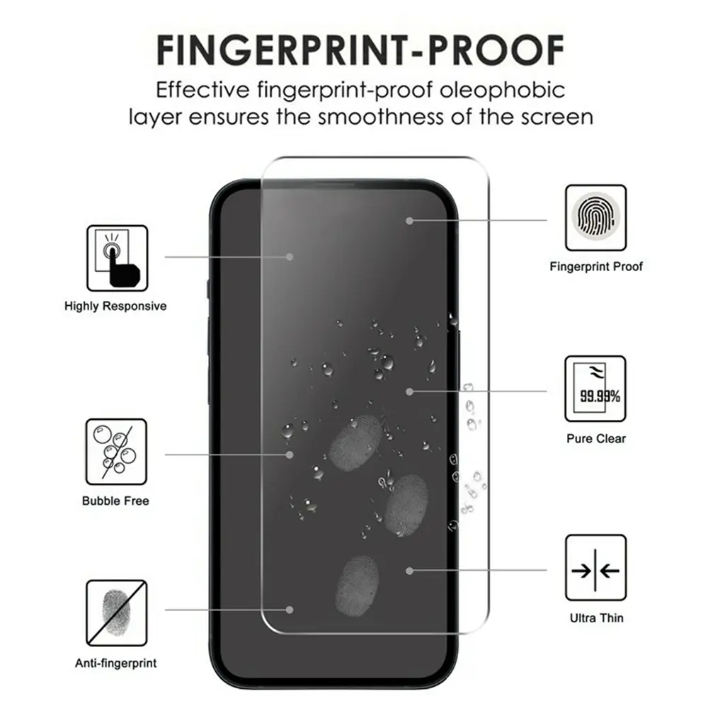 Google Pixel 11 Pro Skärmskydd Härdat Glas 0.3mm