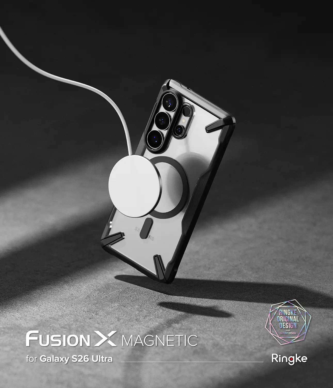 Fusion X Magnetic MagSafe Case Samsung Galaxy S26 Ultra Svart