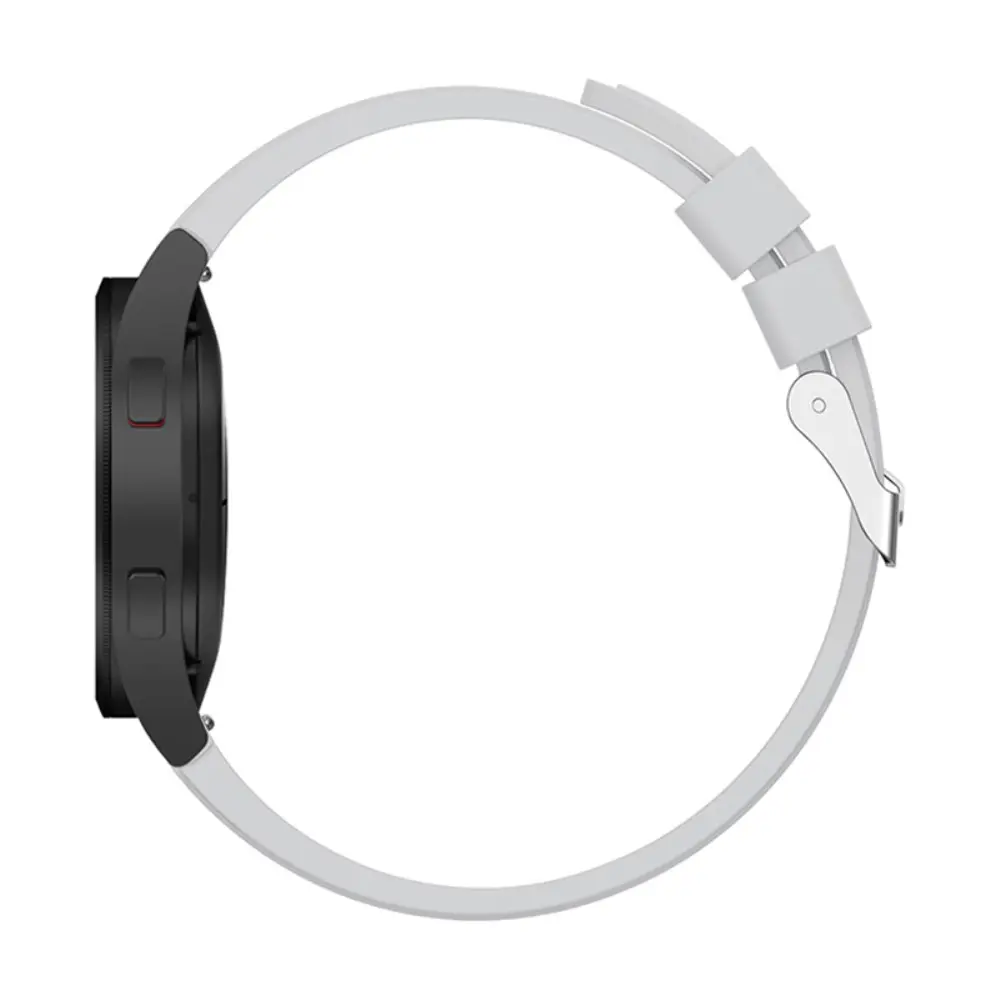 Full Fit Silikonarmband Samsung Galaxy Watch 7 44mm grå