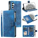 Pung Taske Samsung Galaxy S25 FE Mandala Blå