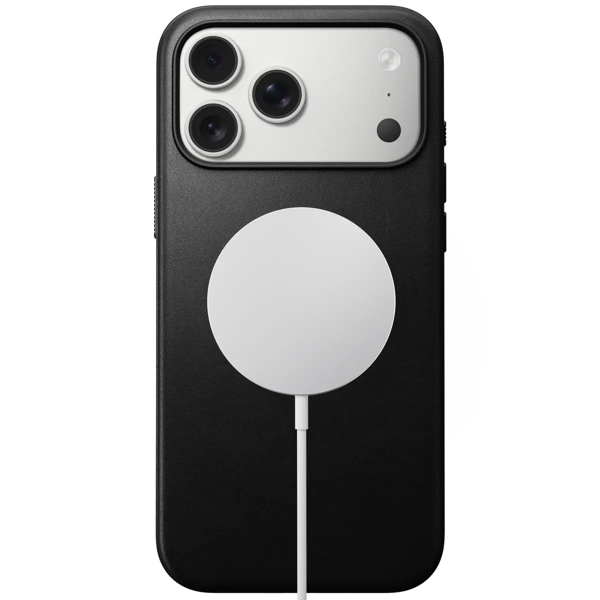 iPhone 18 Pro Max Modern Leather Case MagSafe Black