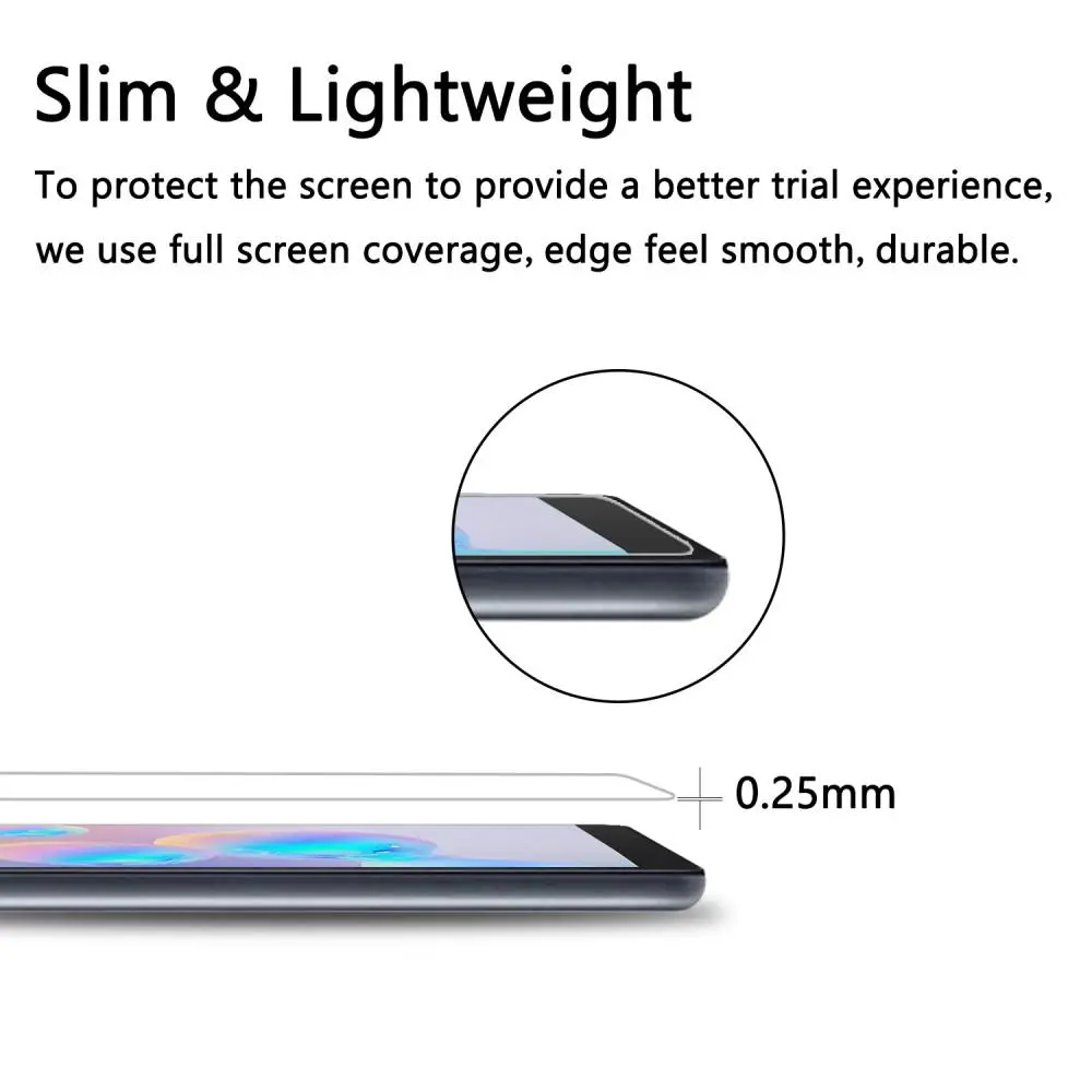 Härdat Glas 0.25mm Skärmskydd Samsung Galaxy Tab S6 Lite