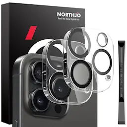 Hærdet Glas Kamerabeskyttelse iPhone 16 Pro (2-pack)