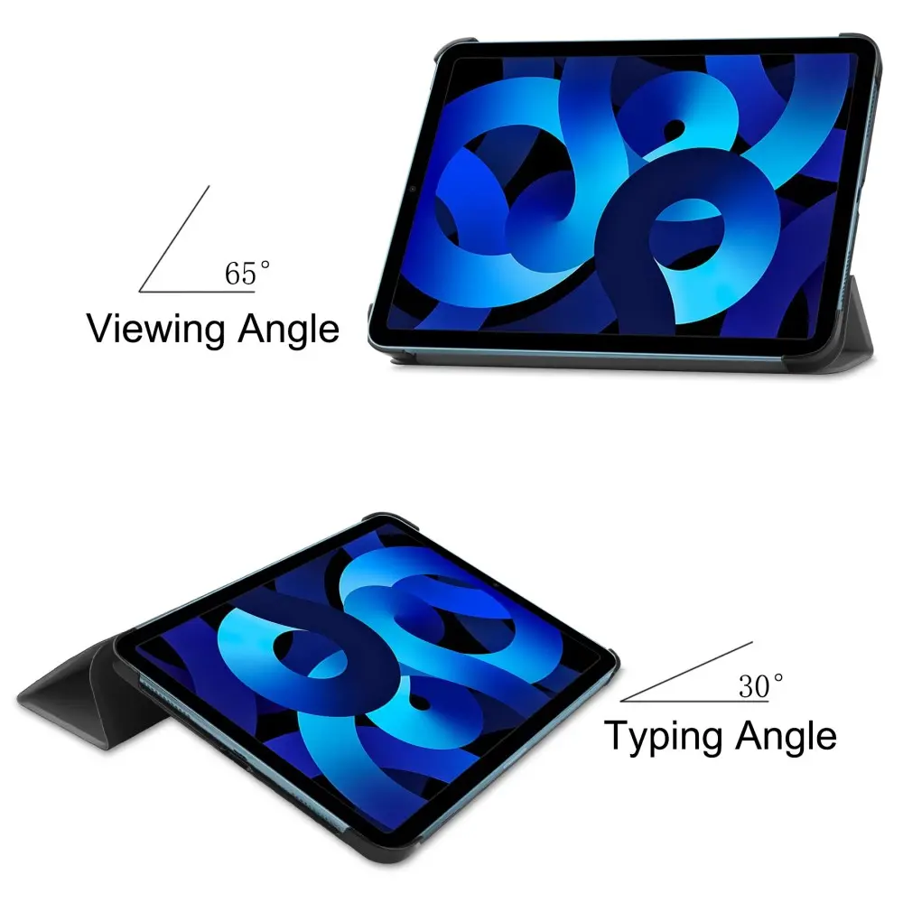 Fodral Tri-fold Apple iPad 11 11th Gen (2025) Grå