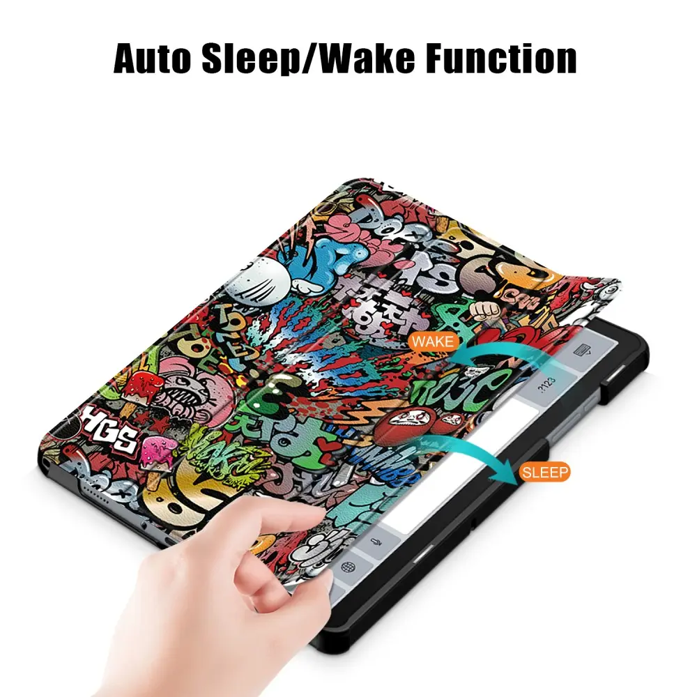Fodral Tri-fold Samsung Galaxy Tab A9 Plus Graffiti