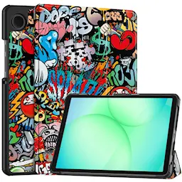 Etui Tri-fold Samsung Galaxy Tab A11 Graffiti