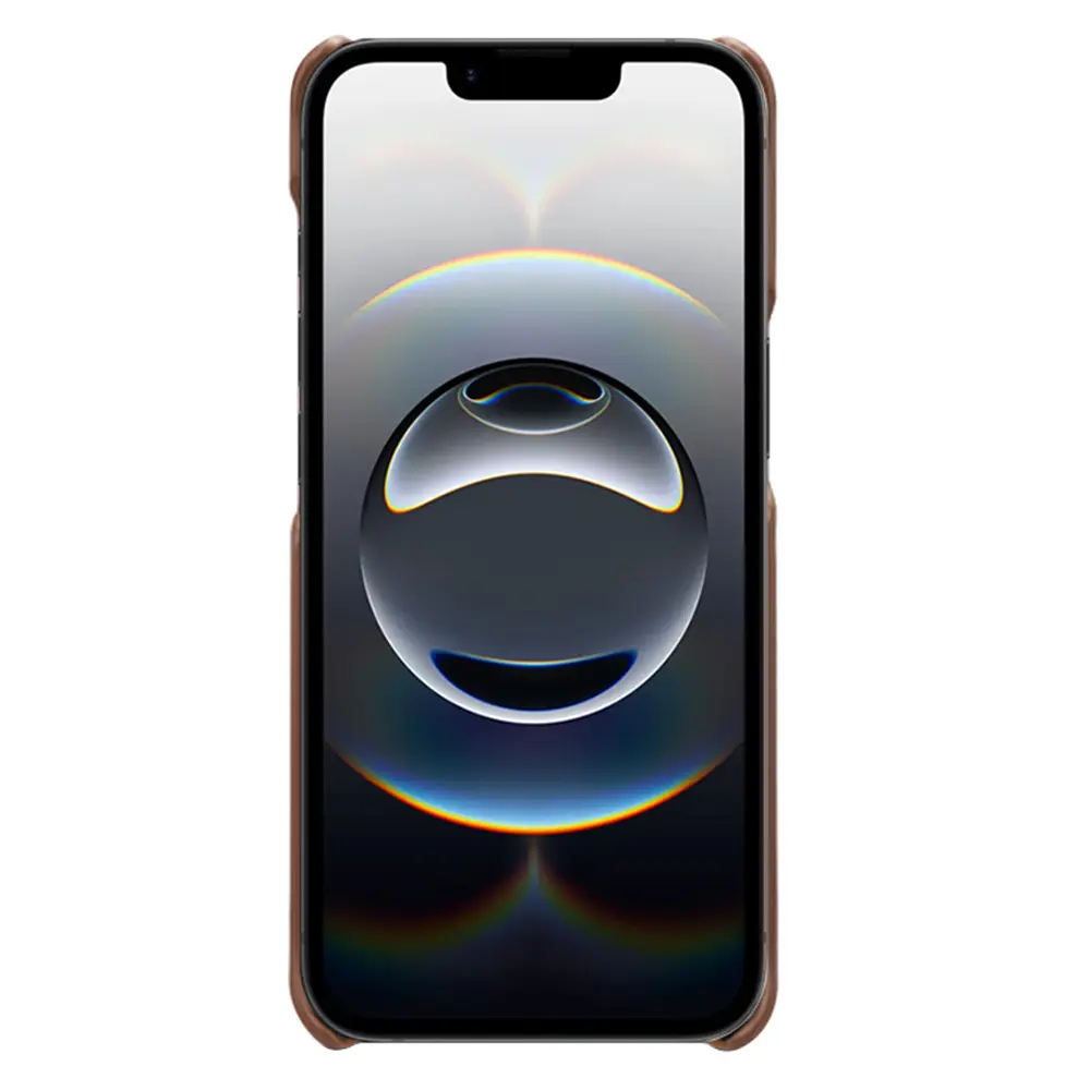 Card Slots Case iPhone 16e Brun