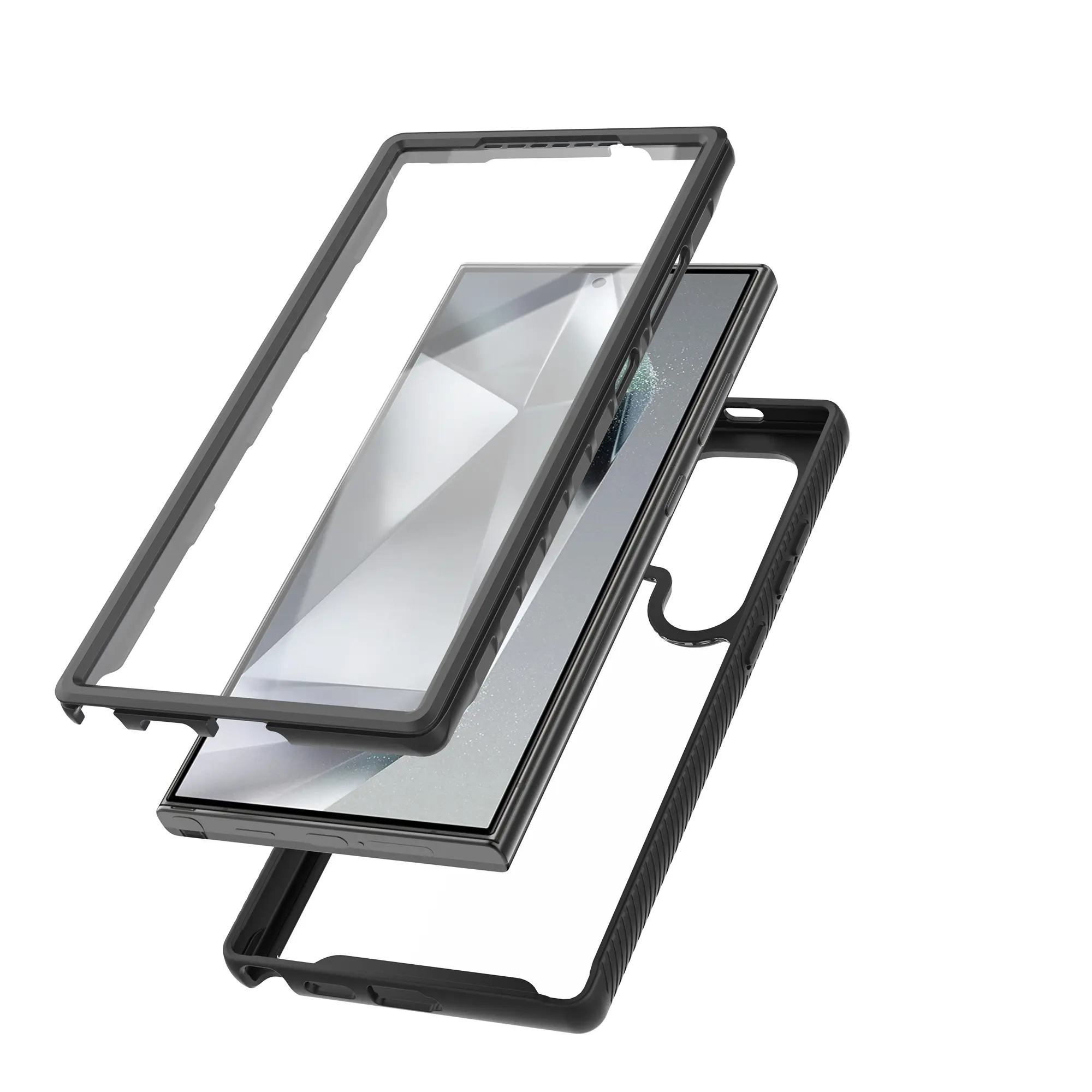 Full Protection Case Samsung Galaxy S22 Ultra Svart