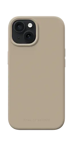 iPhone 15 MagSafe silikonecover, Perfect Beige